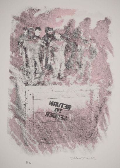 Mimmo ROTELLA (1918-2006)
Return to sender
Lithographie...