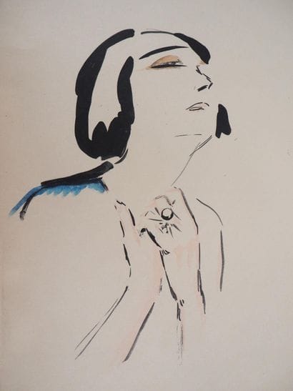 Kees VAN DONGEN (1877-1968)
Prière, 1925
Lithographie...