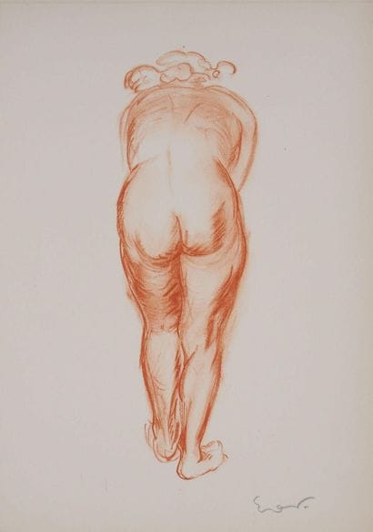Emile OTHON FRIESZ (1879-1949)
Nu penché
Lithographie...
