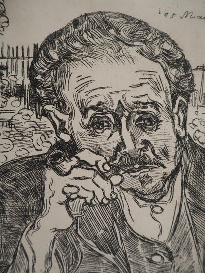 Vincent VAN GOGH (1853-1890)(d'après)
Portrait...