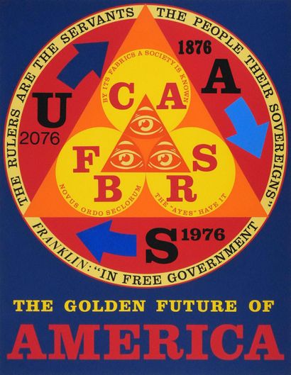 Robert INDIANA (1928-2018)
The Golden Future...