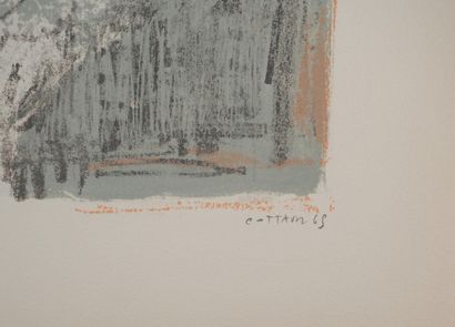 André COTTAVOZ (1922-2012)
Petite fille à...