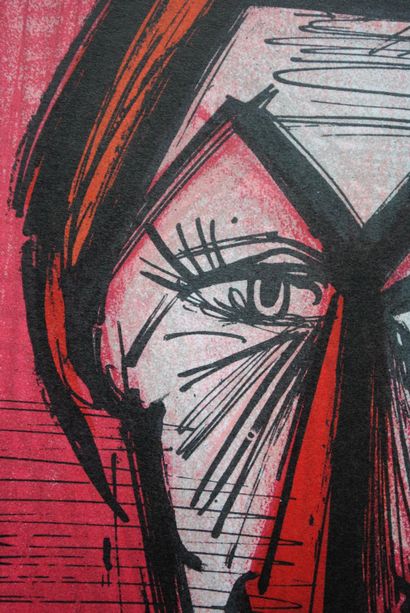 Bernard BUFFET (1928-1999)
Le clown rouge,...