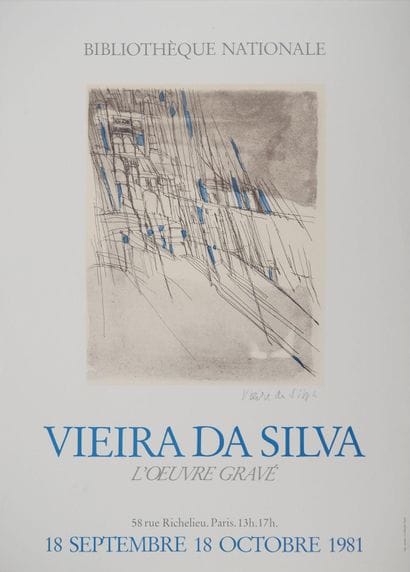 Maria Helena VIEIRA DA SILVA (1908-1992)
L'œuvre...