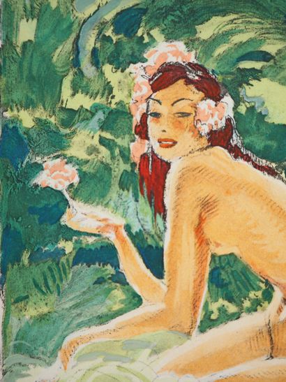 Jean-Gabriel DOMERGUE (1889–1968)
Tahitian...