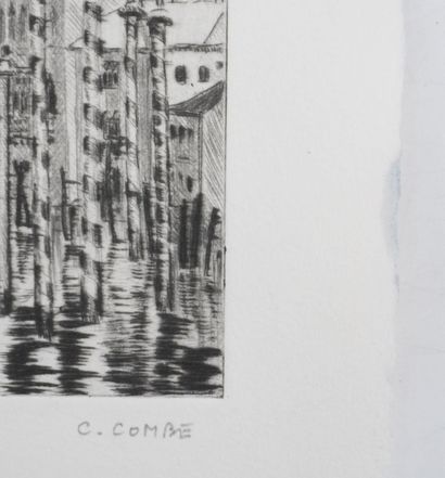 Camille COMBE (1911-2005)
Le Grand Canal...