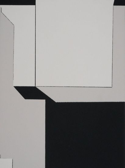 Victor VASARELY (1906-1997)
Forme géométrique...