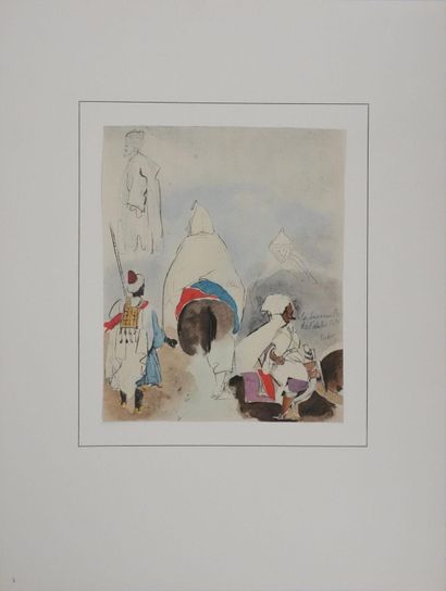 Eugène DELACROIX (1798-1863) (d'après) 
La...