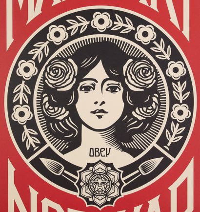 Shepard FAIREY, known as Obey Giant (1970-)
Make...