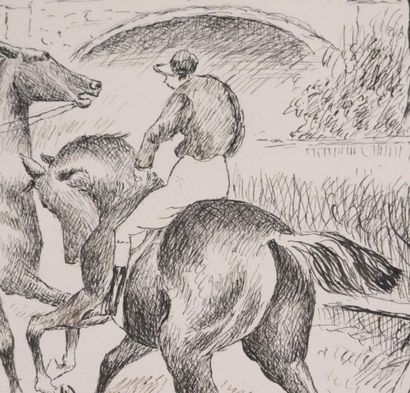 Finch MASON (1850–1915)
Sandown Park Racetrack,...