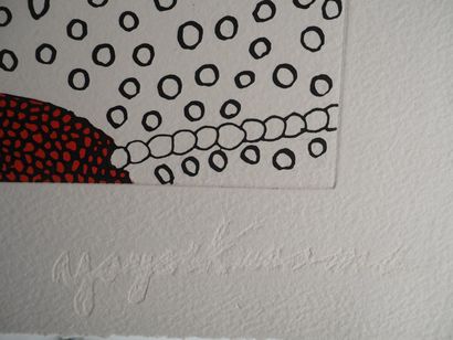 Yayoi KUSAMA (1929-)
Talks about love, 2011
Gravure...