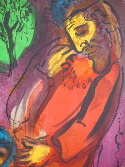 Marc CHAGALL (1887-1985)
Le pardon de David,...