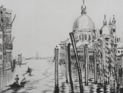 Camille COMBE (1911-2005)
Le Grand Canal...