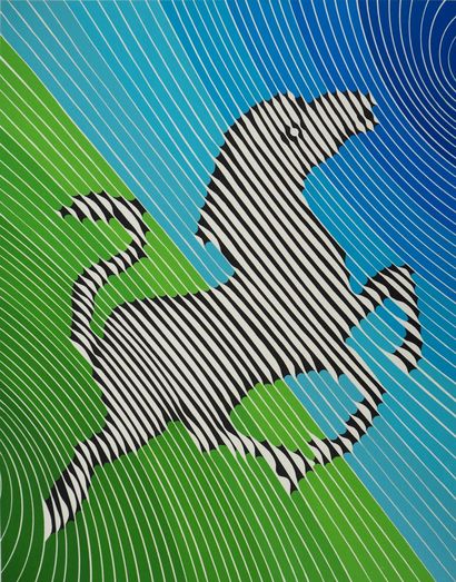 Victor VASARELY (1906-1997)
Composition cinétique...