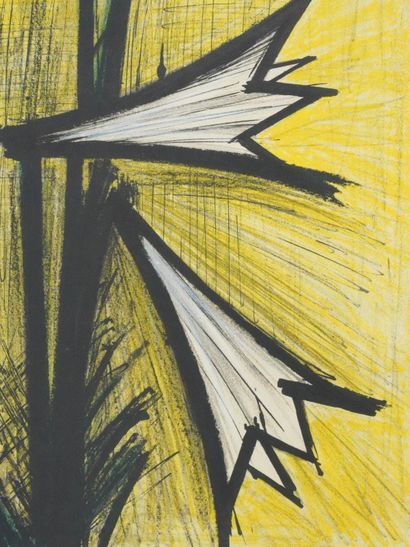 Bernard BUFFET (1928-1999)
Le lys, 1966
Lithographie...