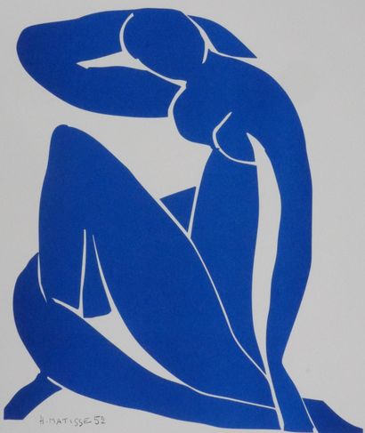 Henri Matisse (1869–1954) (after)
Blue Nude...