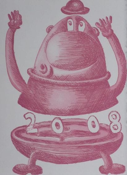 Hervé DI ROSA (1959-)
The Man in the Bowler...