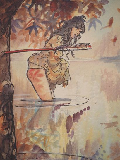 Milo MANARA (1945-)
Indian Summer: Woman...