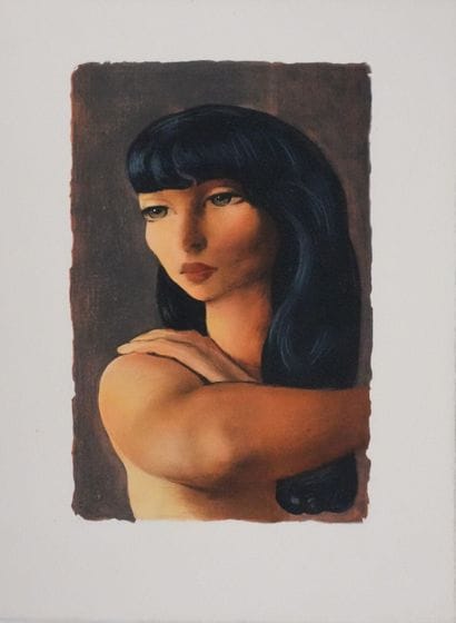 Moise KISLING (1891-1953)
Portrait de jeune...
