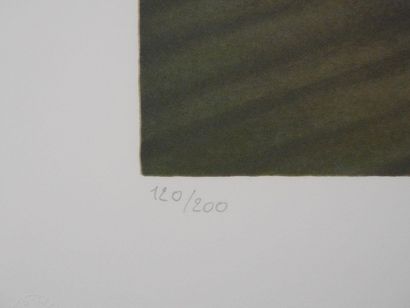 Louis TOFFOLI (1907-1999)
La presse à bras
Lithographie...
