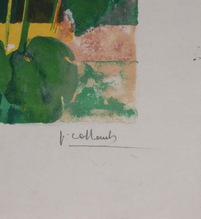 Paul COLLOMB (1921-2010)
Le chat blanc à...