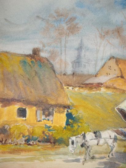 René LEVERD (1872–1938)
House in the Colors...
