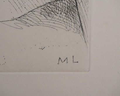 Marie LAURENCIN (1883-1956)
Tête de jeune...
