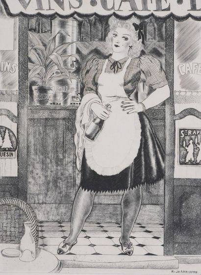 Robert JEANNISSON (1905-1977)
La Madelon,...