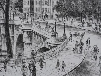 Jacques BOULLAIRE (1893-1976)
Le Pont Neuf
Gravure...