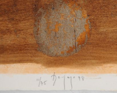 Didier HAGEGE (1961-)
Pumpkin, 1998
Gravure...
