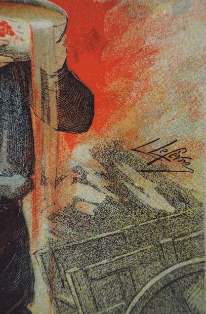 Lucien LEFEVRE (1862-1895)
Cacao Lacté, 1896
Lithographie...