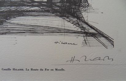 Camille HILAIRE (1916-2004)
La route du fer...
