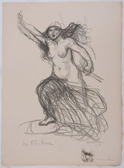 Théophile Alexandre STEINLEN (1859-1923)
La...