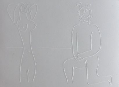 Pablo PICASSO (1881-1973)(d'après)
La nymphe...