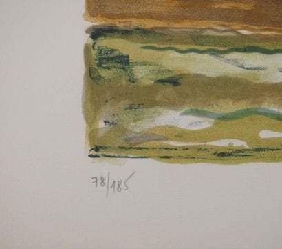 Yves BRAYER (1907-1990)
Monastère orthodoxe
Lithographie...