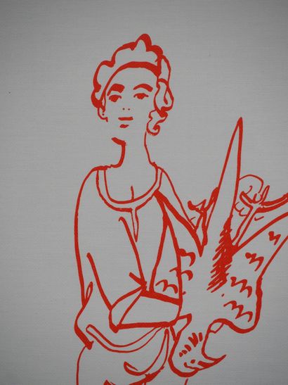 Jean COCTEAU (1889-1963)
Le jeune chasseur,...