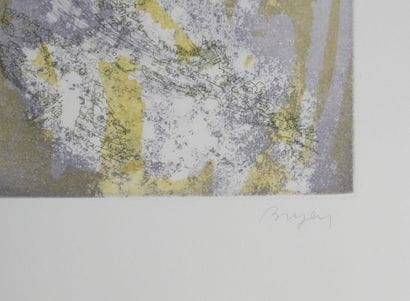 Camille BRYEN (1907-1977)
Lever de lune abstrait,...