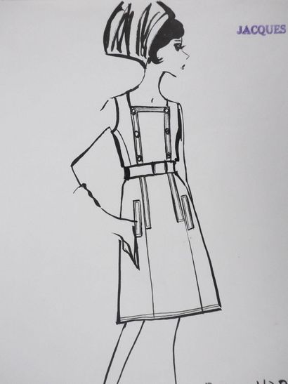 Jacques HEIM (1899-1967)
RobeHortense
Dessin...