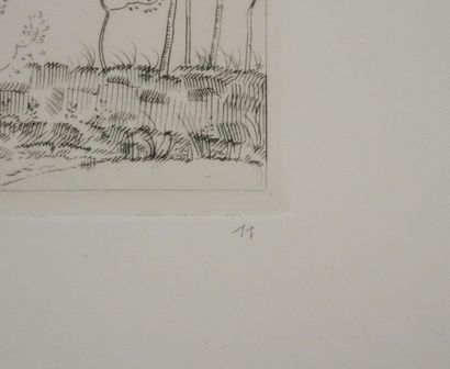 Jean-Emile LABOUREUR (1877-1943)
Paysage...