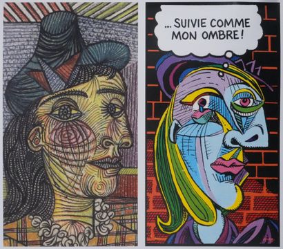 Pablo PICASSO (1881-1973)(d'après)
Picasso...
