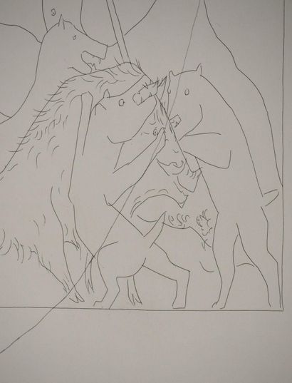 Pablo PICASSO (1881-1973)
Métamorphoses d'Ovide,...