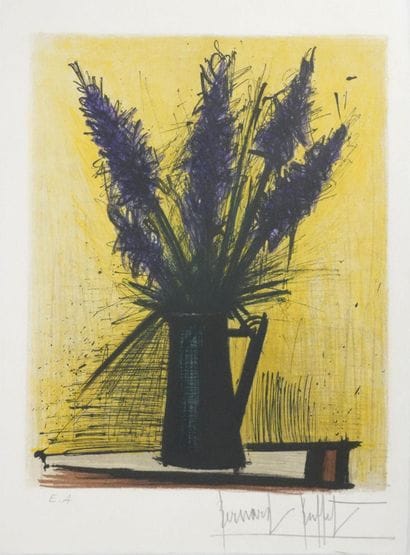 Bernard BUFFET (1928-1999)
Les lilas, 1966
Lithographie...