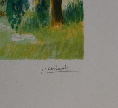 Paul COLLOMB (1921-2010)
Chemin en été
Lithographie...