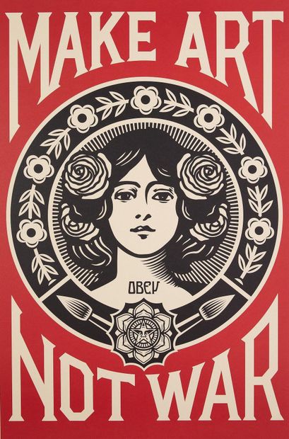 Shepard FAIREY, known as Obey Giant (1970-)
Make...