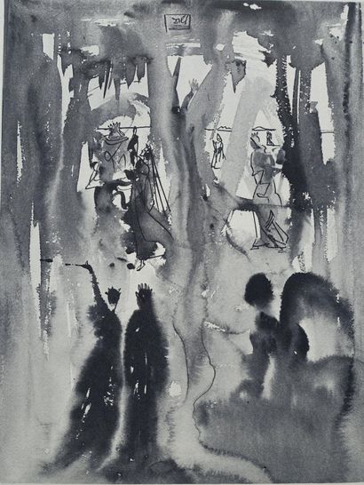 Salvador DALI (1904-1989)
Divine Comédie,...
