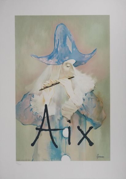 Jean JANSEM (1920-2013)
Aix, 1983
Lithographie...