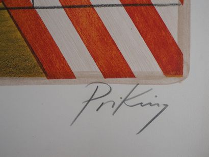 Franz PRIKING (1929-1979)
Cheval Fantastique...