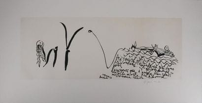 Gérard GAROUSTE (1946)
Abstraction poétique,...
