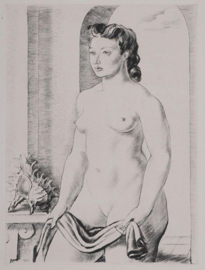 Robert CAMI (1900-1973)
Nu, 1945
Gravure...