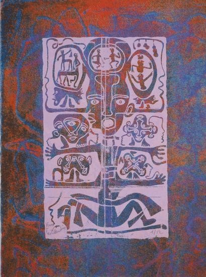 Yvon TAILLANDIER (1926-2018)
Totem intérieur...